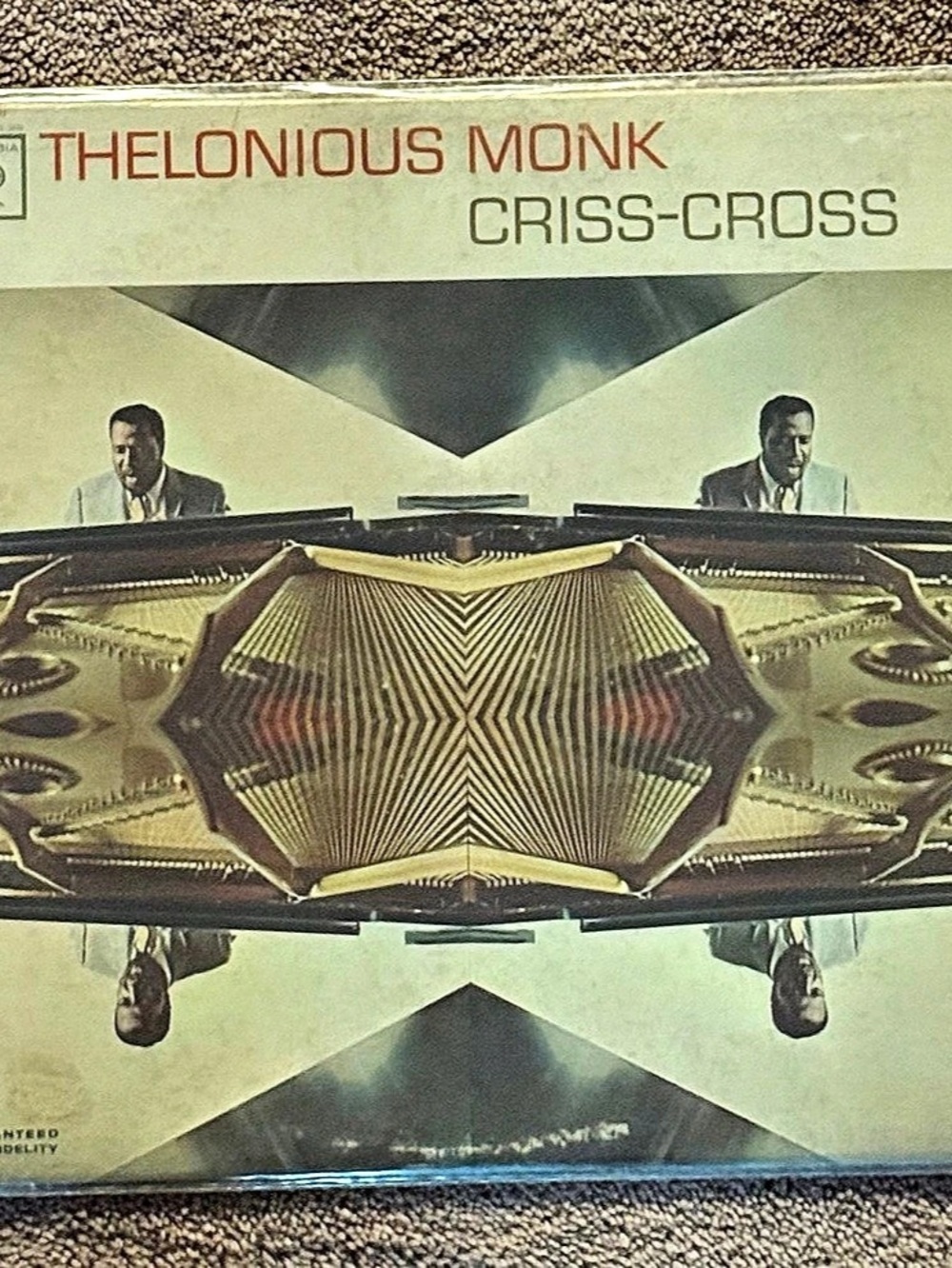 Columbia Criss-Cross Vinyl Record CL 2038 Jazz Album
